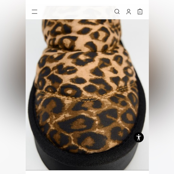 QUILTED EFFECT PLATFORM ANKLE BOOTS size 9 - Picture 5 of 7